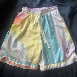 TRILLEST WHO CARES?! Basketball Shorts