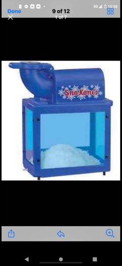 SNOW CONE MACHINE / Cotton Candy 