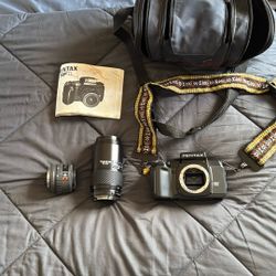 Pentax Sf1 With Tokina Lens And Pentax 