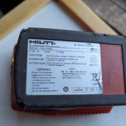 Hilti 21.6v Battery With Charger 