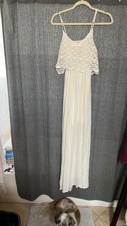 BEAUTIFUL WHITE DRESS SIZE LARGE