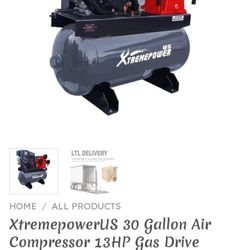 Compressor 420cc.   30gallon