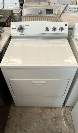 White Kenmore Dryer Large Capacity Quiet