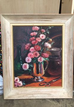 Painting with frame
