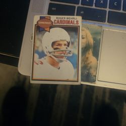 Roger Wehrli 1979 Topps Football Card