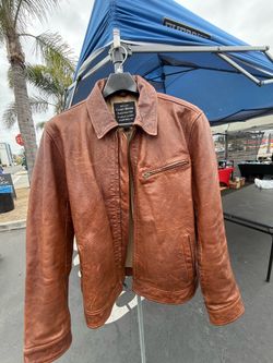 LUCKY BRAND Vintage Leather Jacket