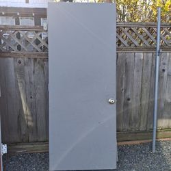 Steel Door 32x79 left swing