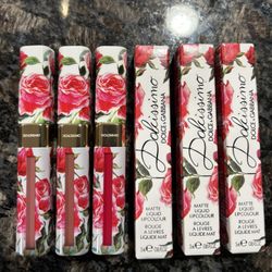 NEW DOLCE AND GABBANA DOLCISSIMO MATTE LIQUID LIPCOLOR FULL SIZE $18!!!