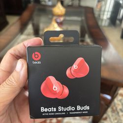 Beats Studio Buds Red NEW