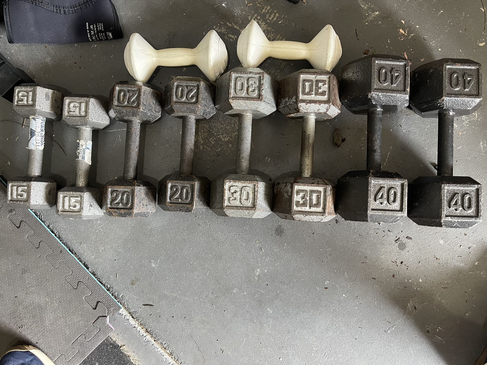 Dumbbells $1 per LB