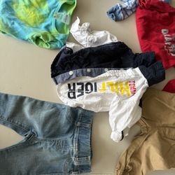 14-Piece Boys’ 3-6 Month Clothing Bundle – Top Brands, Gently Used