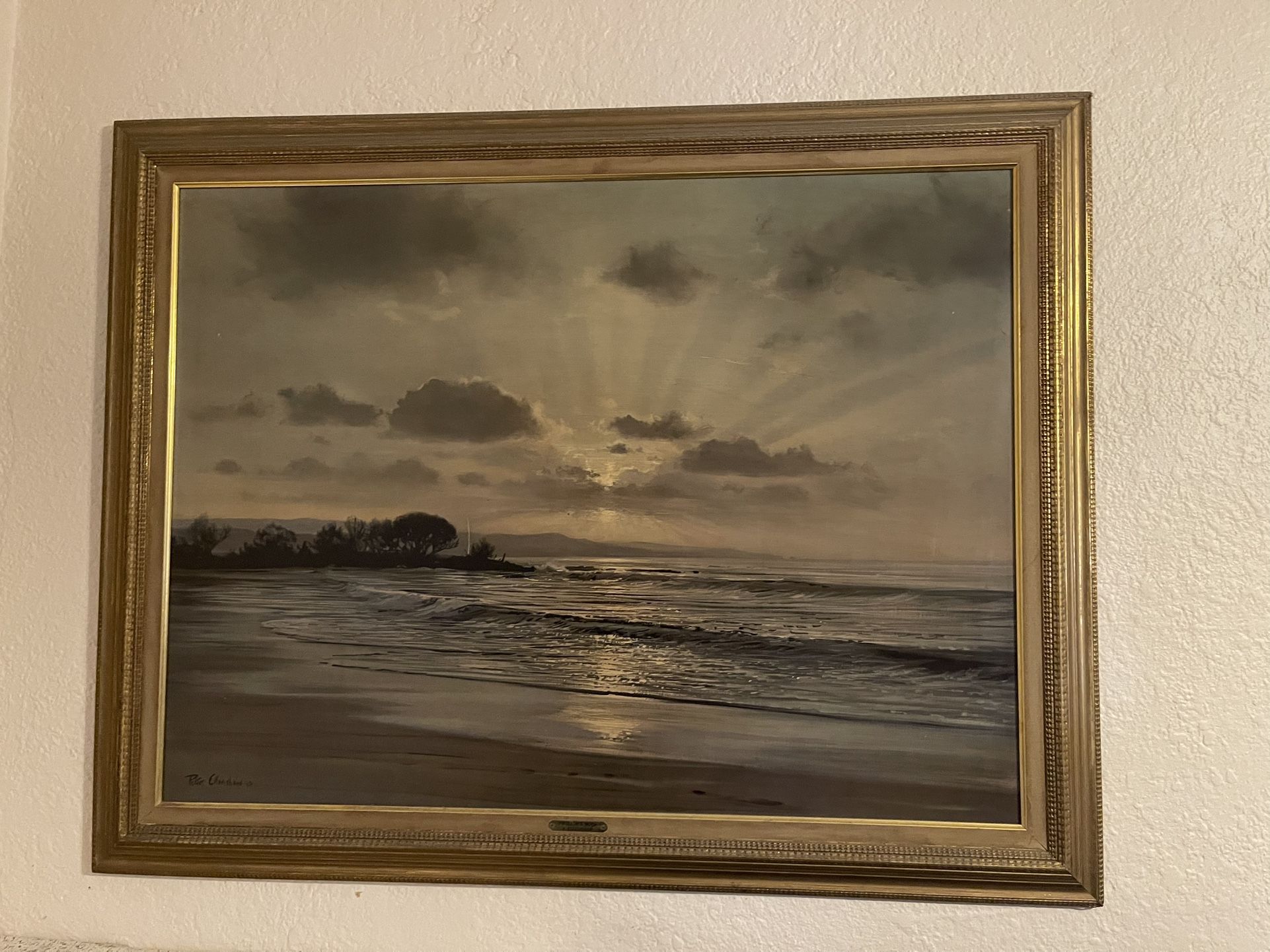 Twilight Surf By Peter Ellenshaw