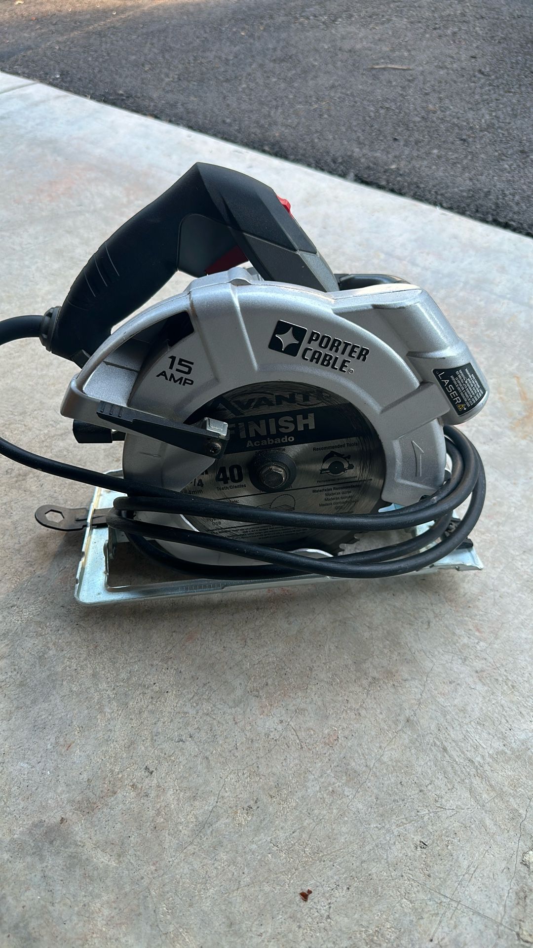 7 1/4” Skillsaw. PORTER CABLE