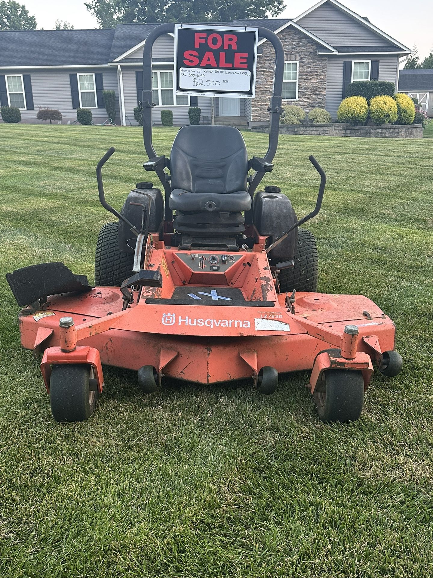 Husqvarna 72” Zero Turn Mower