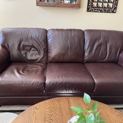 Leather Couch