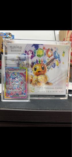 Sylveon TAG 10 and Prismatic evolutions ETB PC edition