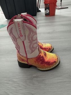 Toddler Girls Twister Cowboy Boots 