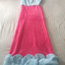 Little Mermaid Tail Blanket 