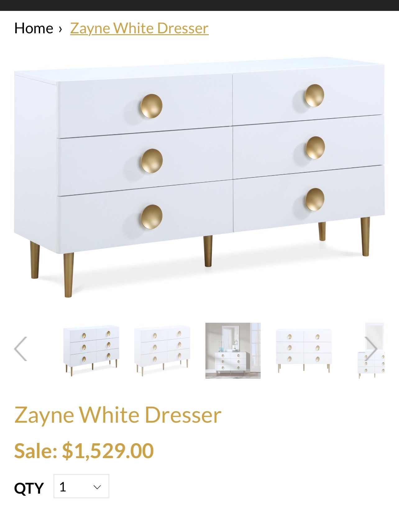 West elm dresser