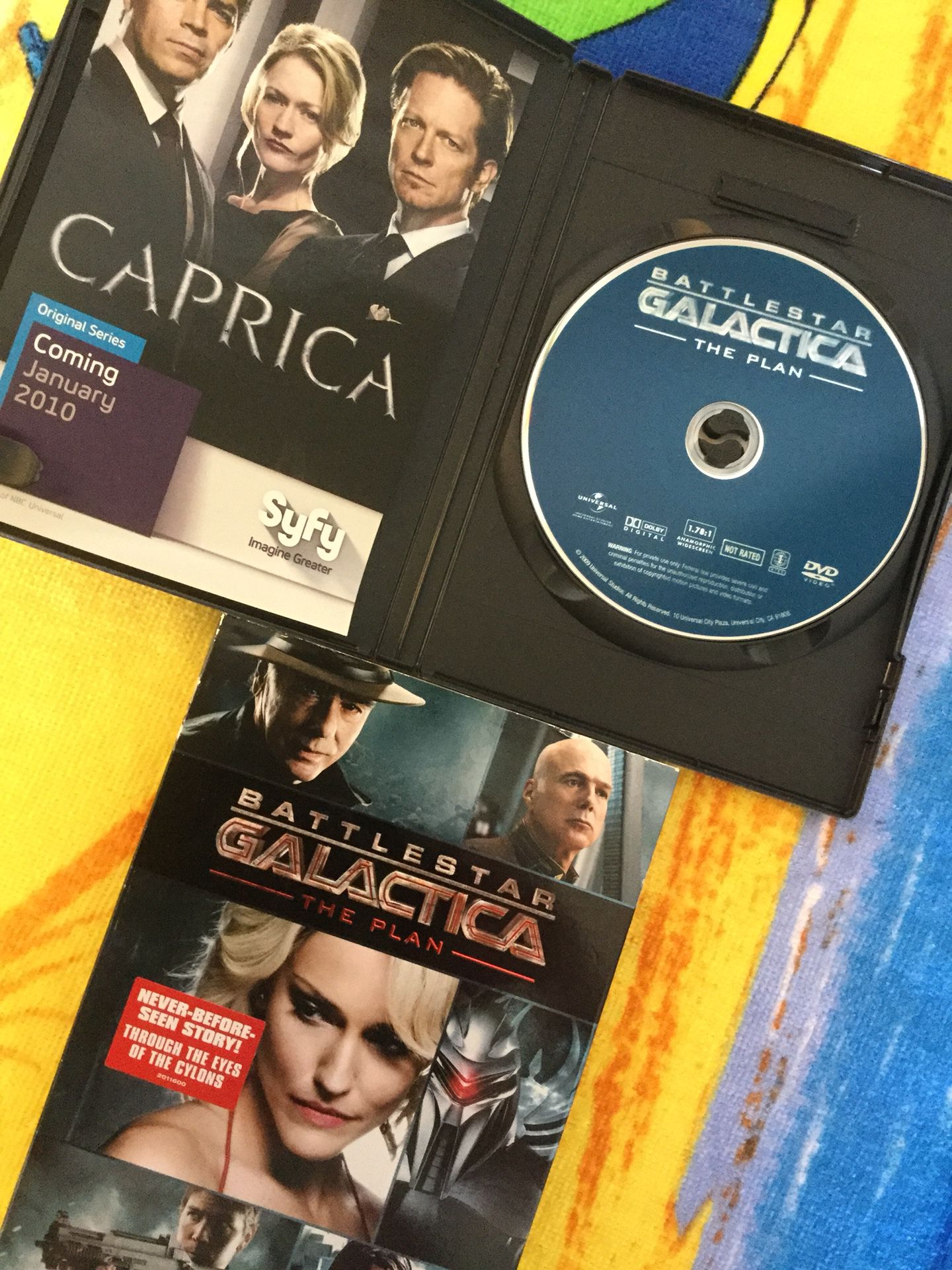 🍿🎞 😎 * THE PLAN * SCI -FI FILM DVD Battlestar Galactica very cool exiting / Visit for more 🎥🍿