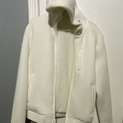 (snow) White hoody