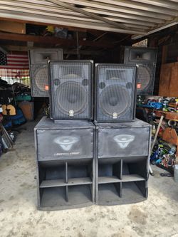 cerwin vega LR-36 subs for sale