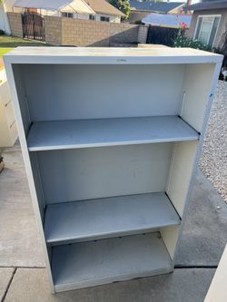 Steel Gray 3 Tier Tall Shelving Unit Solid Adjustable Shelves 