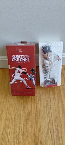 GARRETT CROCHET Boston Red Sox SGA Bobblehead WHITE JERSEY VARIANT New
