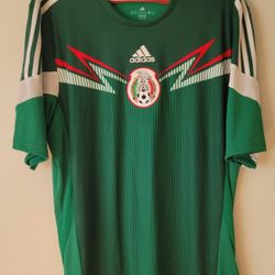 Mexico 2014 Home Javier "Chicharito" Hernandez Size XL Original Adidas Pre-owned