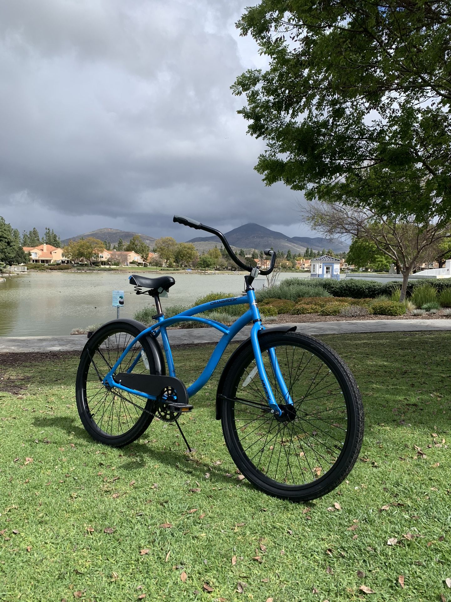 New Ocean 🌊 Blue😎 Men's Beach Cruiser Bike Bicycle Standard