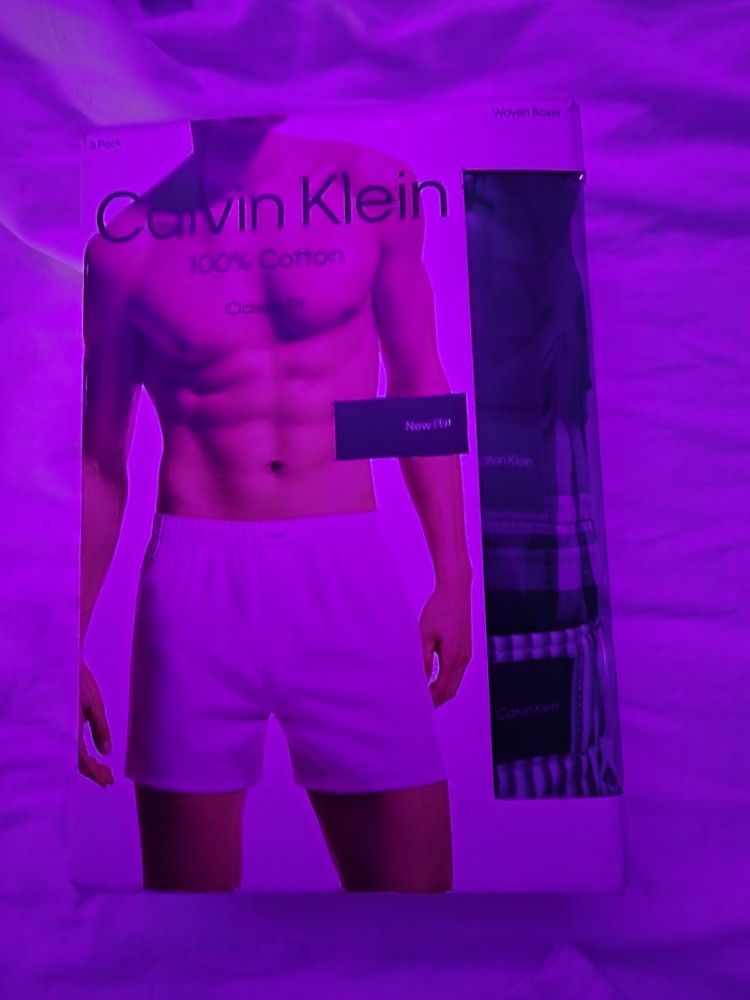 Calvin klein men's extra large boxers