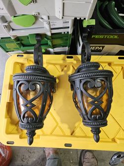 Two Exterior House Lights