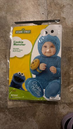 Cookie Monster  0/6 months