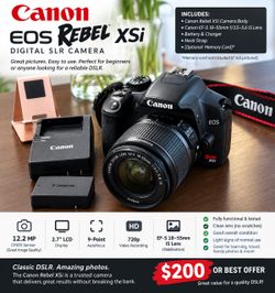 Professional camera for sale
