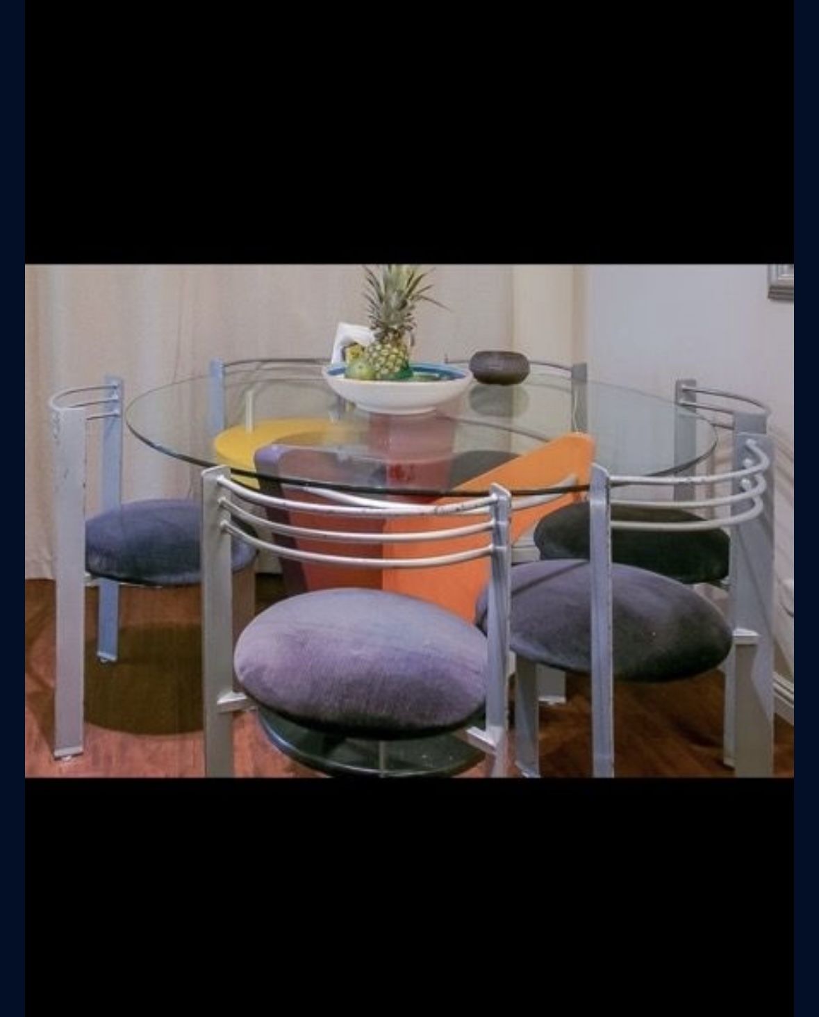 Designer Dining Table and 6 Chairs