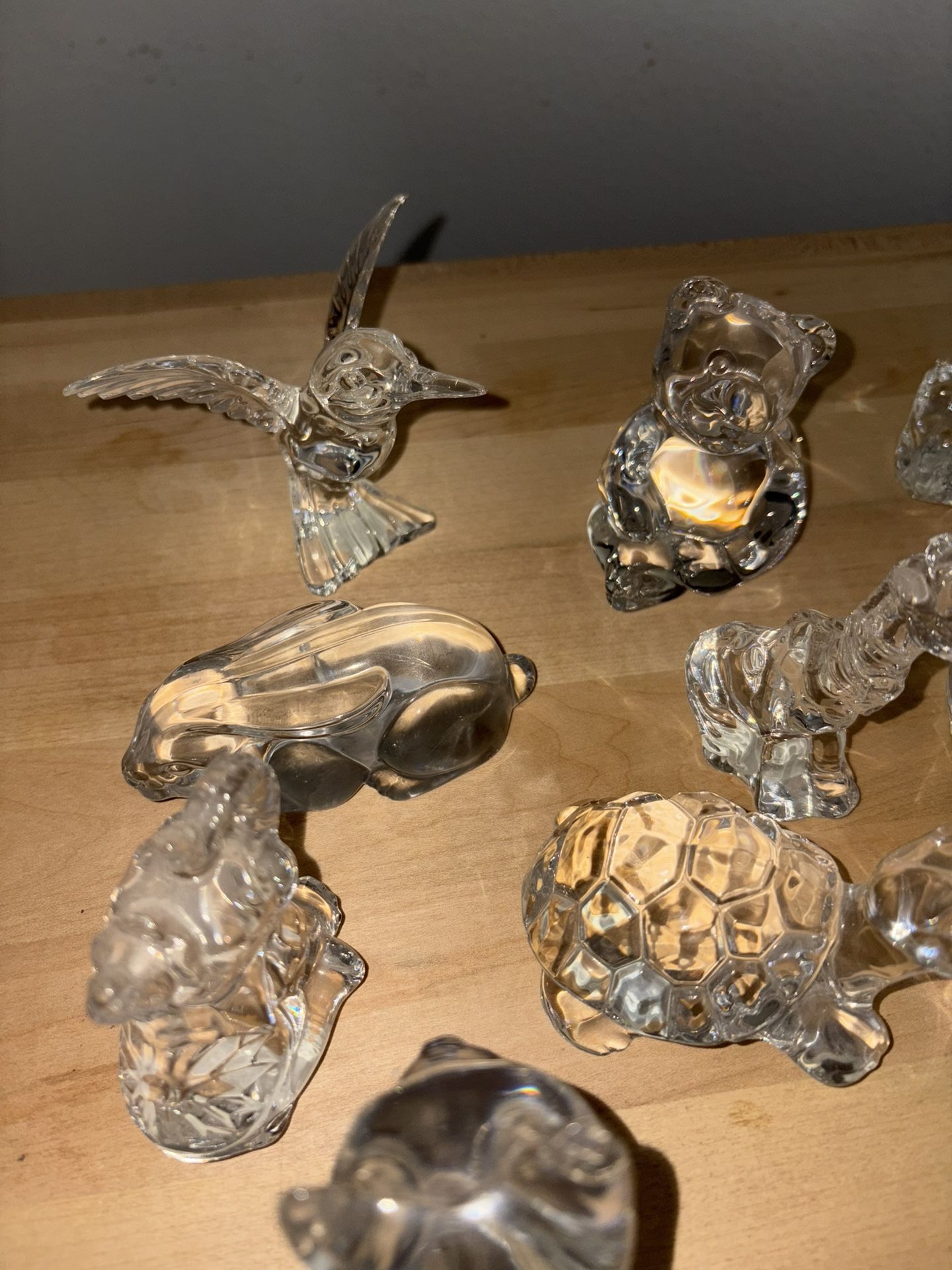 Princess House Crystal Animals Set