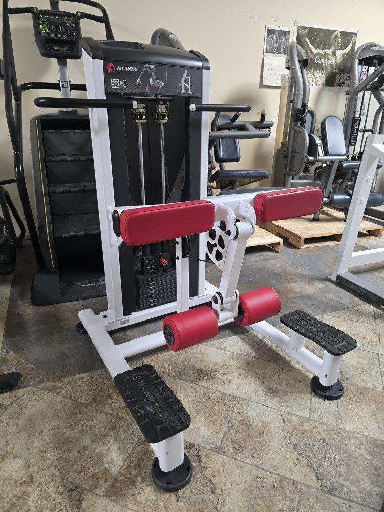 Atlantis Standing Leg Curl Gym Equipment Exercise Fitness Weight Machine