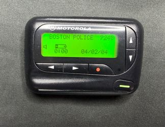 Motorola Advisor II Alphanumeric Pager A03DTS5962BA Tested Working