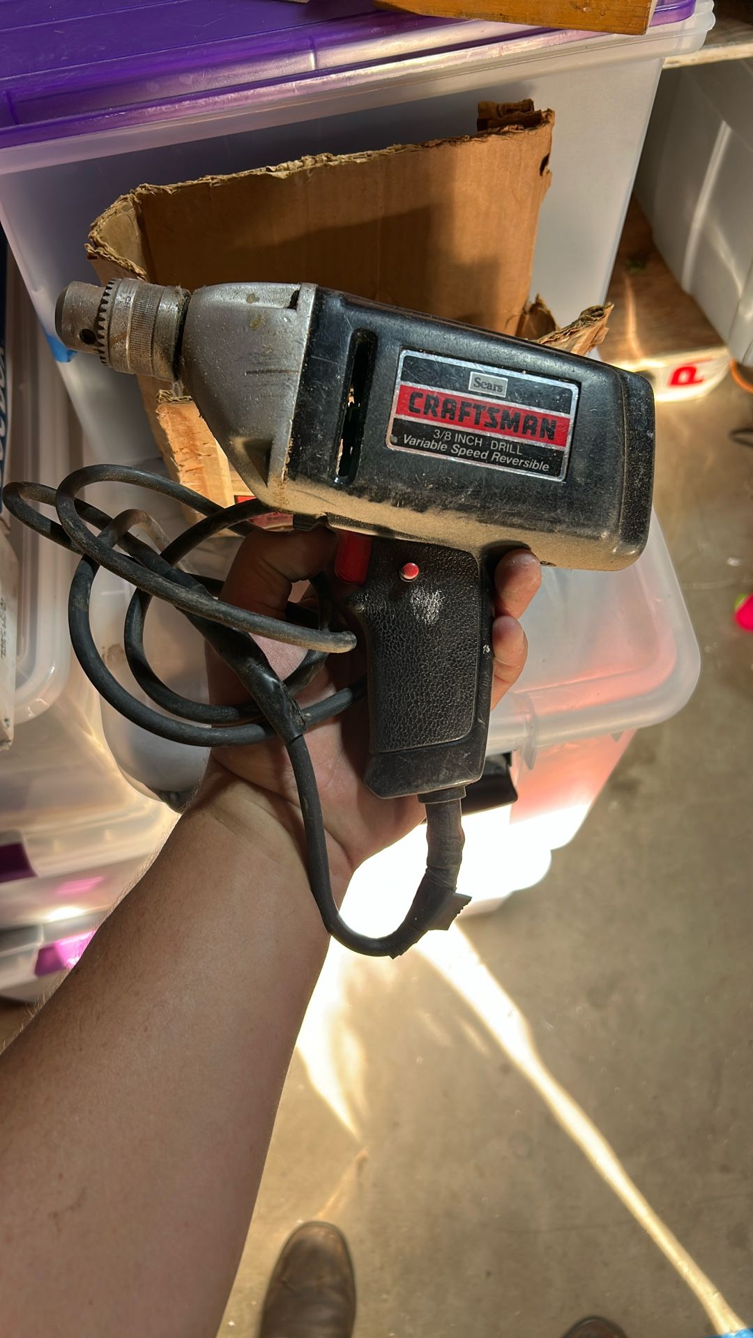 Vintage Craftsman Drill