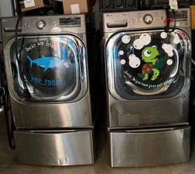 Front Load Washer and Dryer