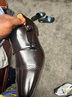 Men’s Black Gianni Versace Collection  size 44  Us 10.5- 11