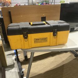 Craftsman Tool Box And Assorted Tools 