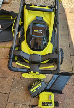 40V HP Brushless 20 in. Cordless Electric Battery Walk Behind Self-Propelled Lawn Mower with 6.0 Ah Battery and Charger