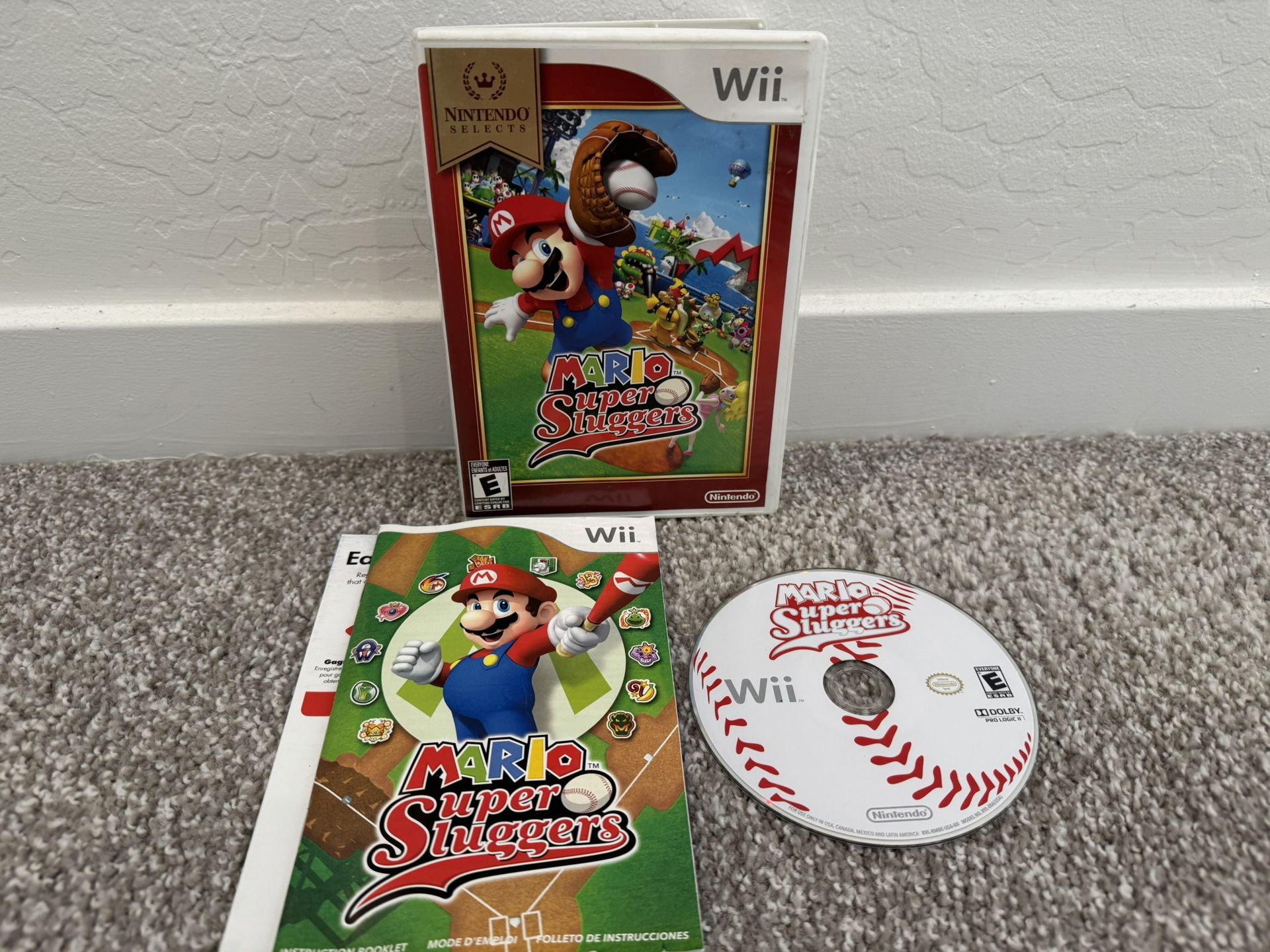 Super Mario Sluggers For Nintendo Wii