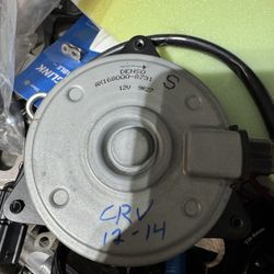 Motor, Cooling Fan (Denso) 38616-R5A-A01 (NEW)