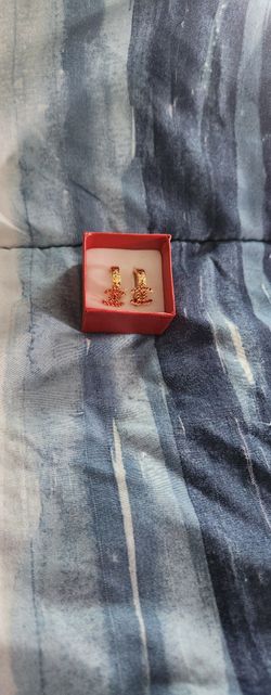 18K SOLID GOLD Earrings