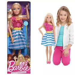 New Barbie 28" Over 2 Foot Tall Best Fashion Friend Doll Just Play Blonde Hair