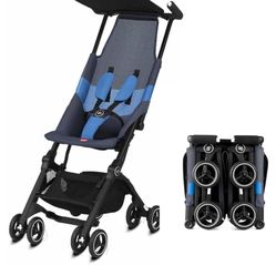 gb Pockit Air All Terrain Ultra Compact Lightweight Travel Stroller with Breathable Fabric