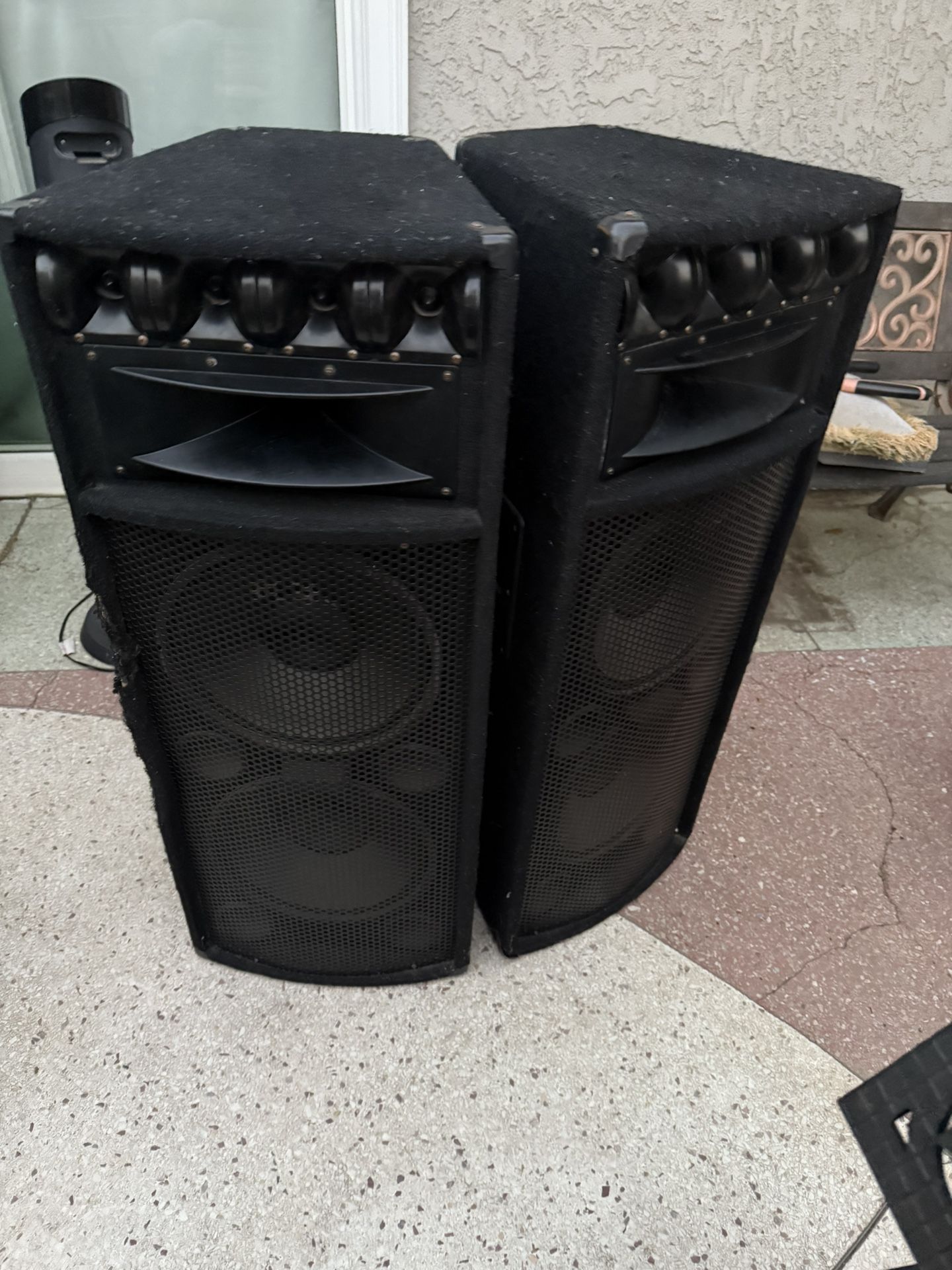 2x Pyle Loud Speakers Padh212