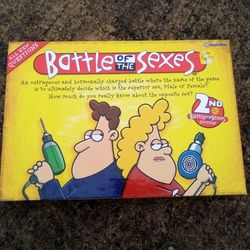 Battle Or The Sexes 2nd Boardgame 